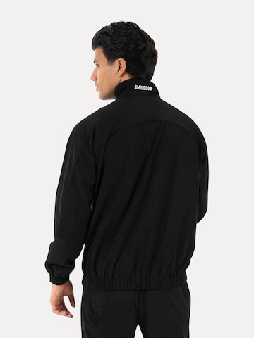 Smilodox Oversize Trainingsjacke Kyson in Schwarz