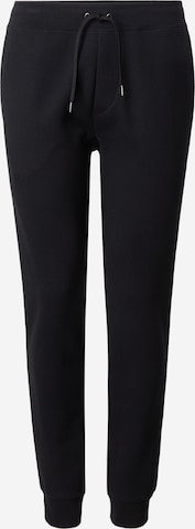 Tapered Pantaloni di Polo Ralph Lauren in nero: frontale