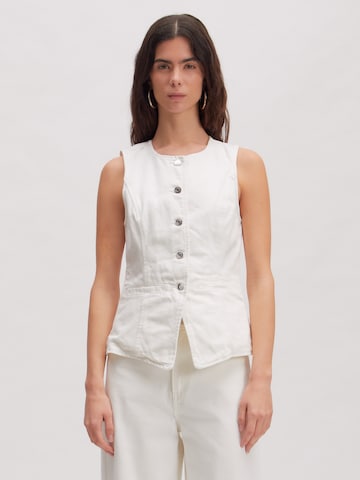 EDITED Vest 'Lyla' in White