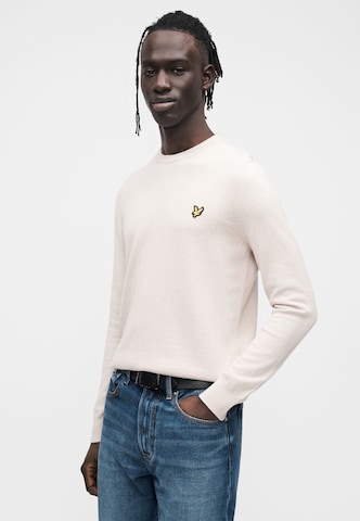 Lyle & Scott Trui in Beige
