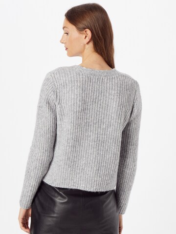 PIECES Strickjacke in Grau