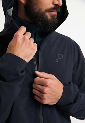 Veste outdoor PYUA en bleu