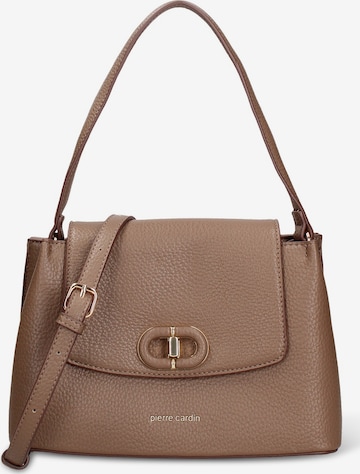 Sac bandoulière PIERRE CARDIN en marron : devant