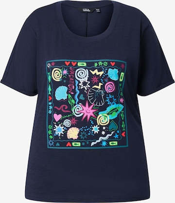 Ulla Popken Shirt in Blue: front