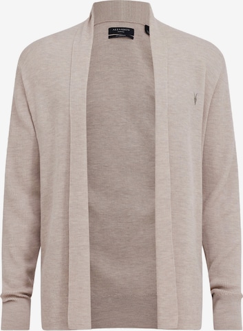 AllSaints Вязаная кофта в Серый: спереди