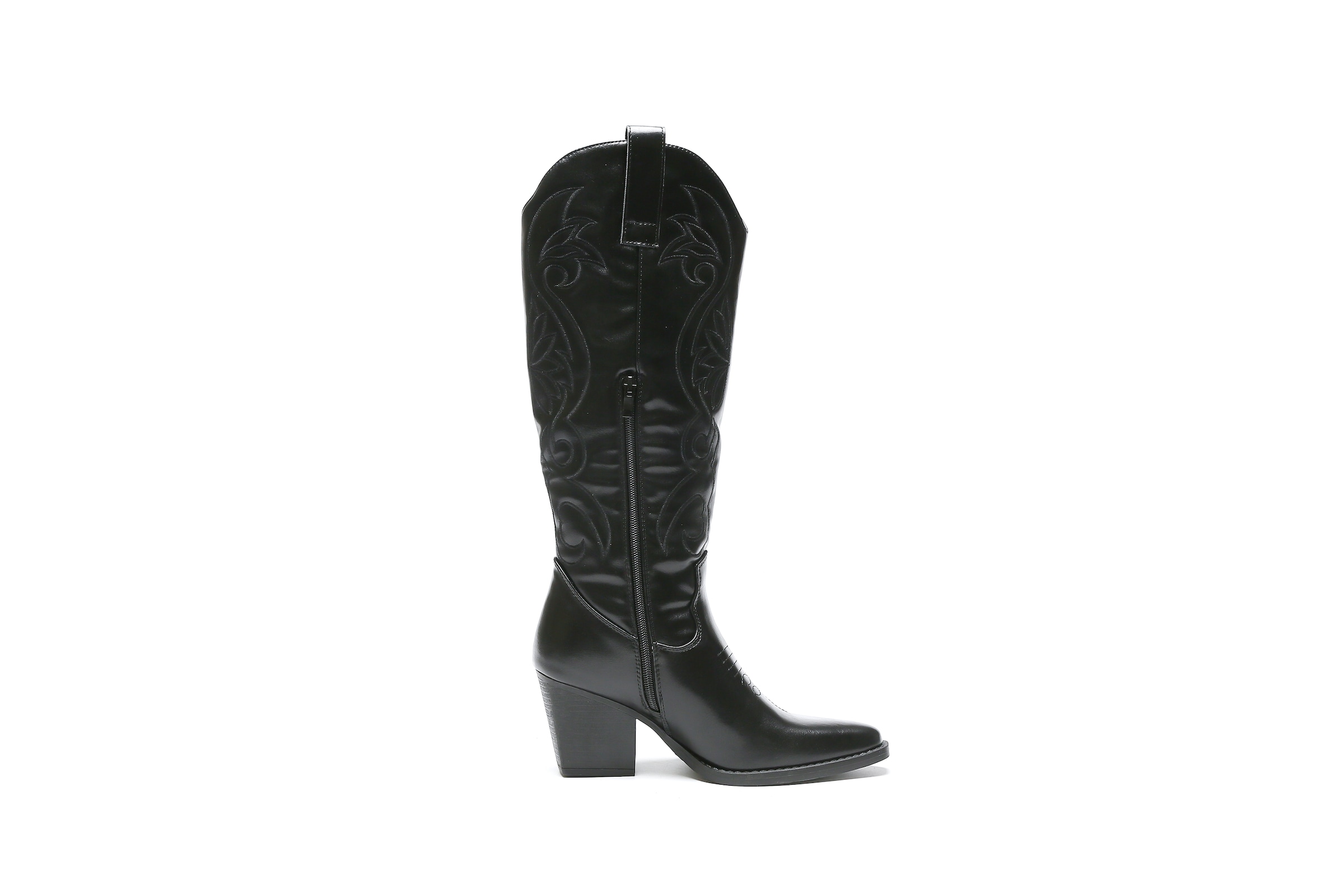 Bottes de cowboy Salinyang en noir