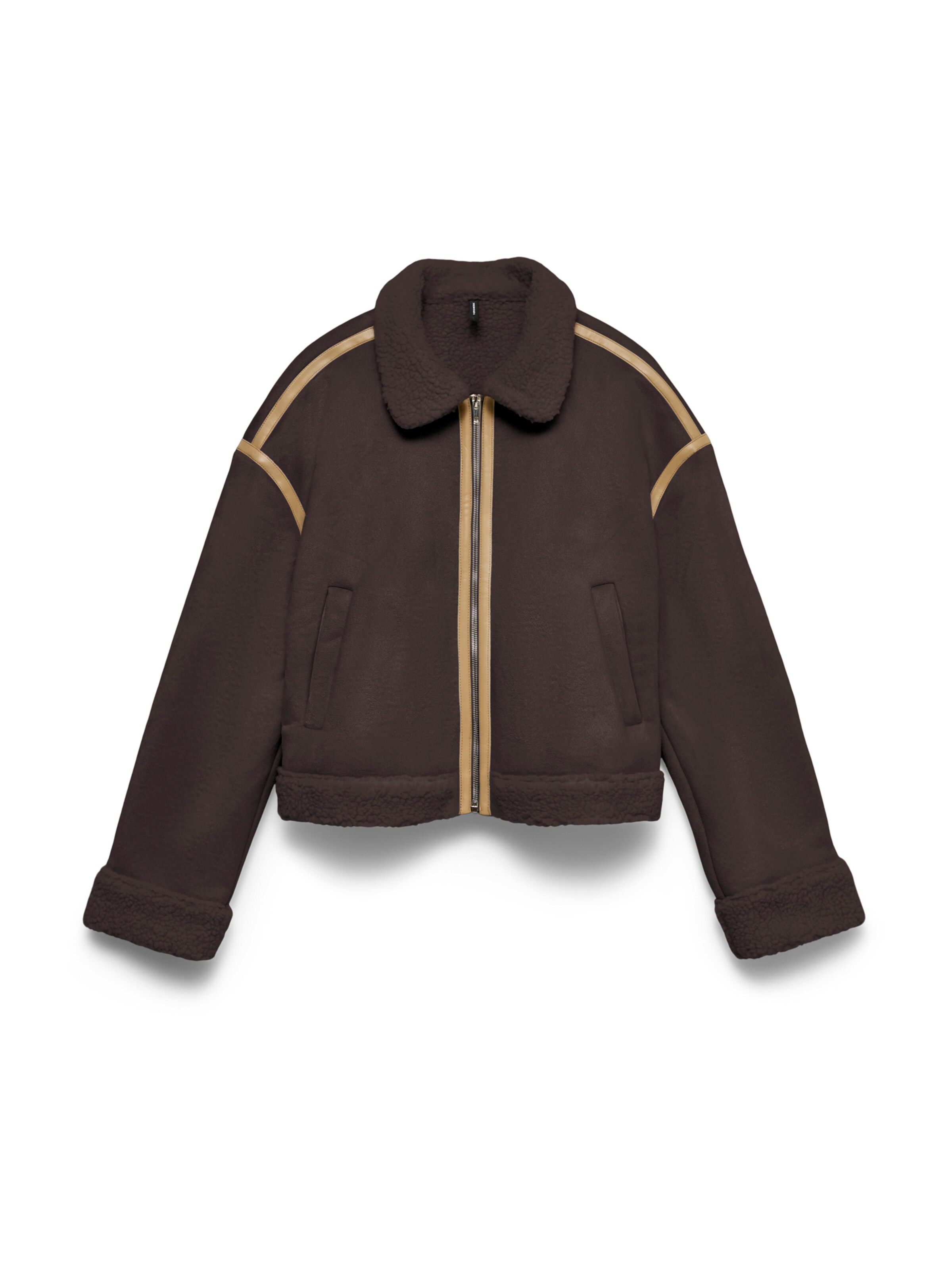 VERO MODA Between-season jacket 'VMJESSY' in Brown: front