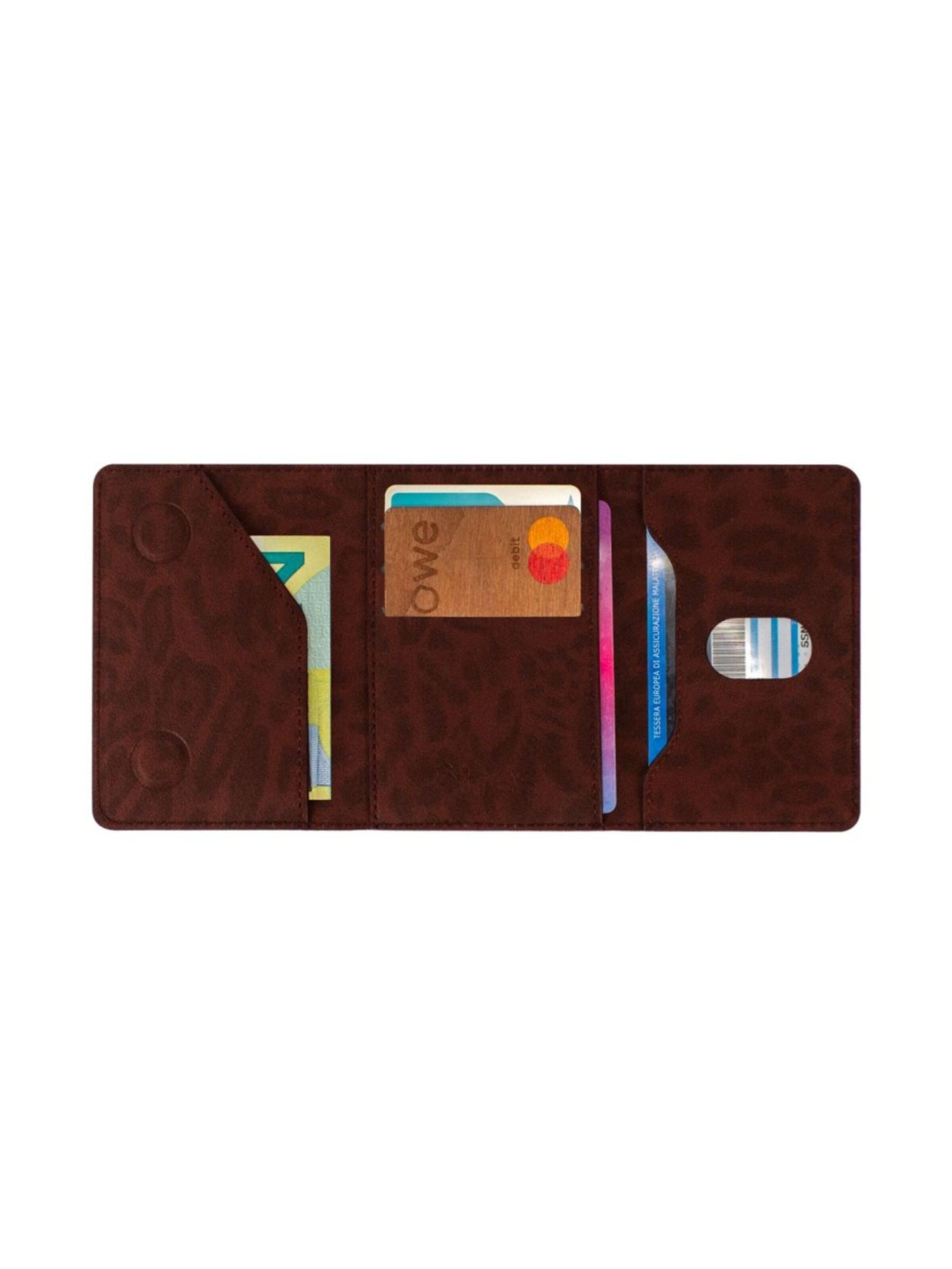 Porte-monnaies 'Etres Smart Wallet - Flach • Animalier' Techmade en rouge