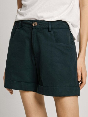 Pepe Jeans Wide leg Trousers 'Jo' in Blue
