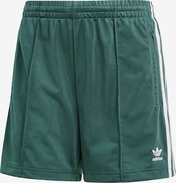 ADIDAS ORIGINALS Pants 'Firebird' in Green: front