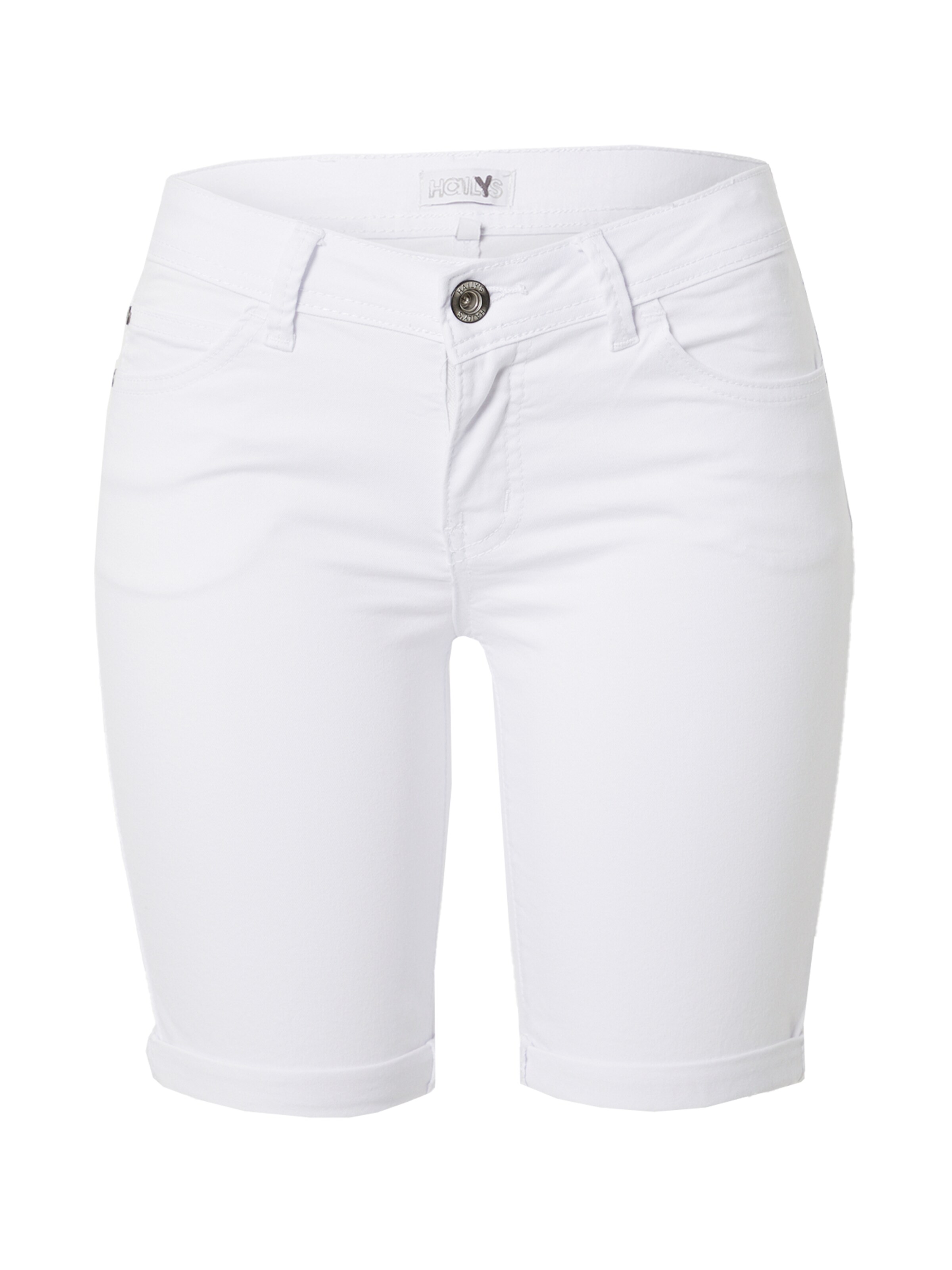 Hailys - Slimfit Vaquero 'Jenny' en blanco: frente