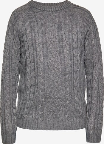MO Sweater in Grey: front
