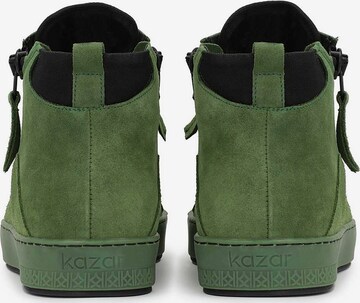 Kazar High-Top Sneakers in Green