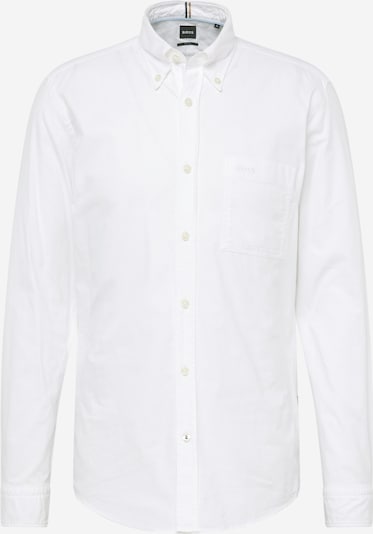 BOSS Button Up Shirt 'ROAN' in White, Item view