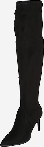 STEVE MADDEN Over the Knee Boots 'JUELZ' in Black: front