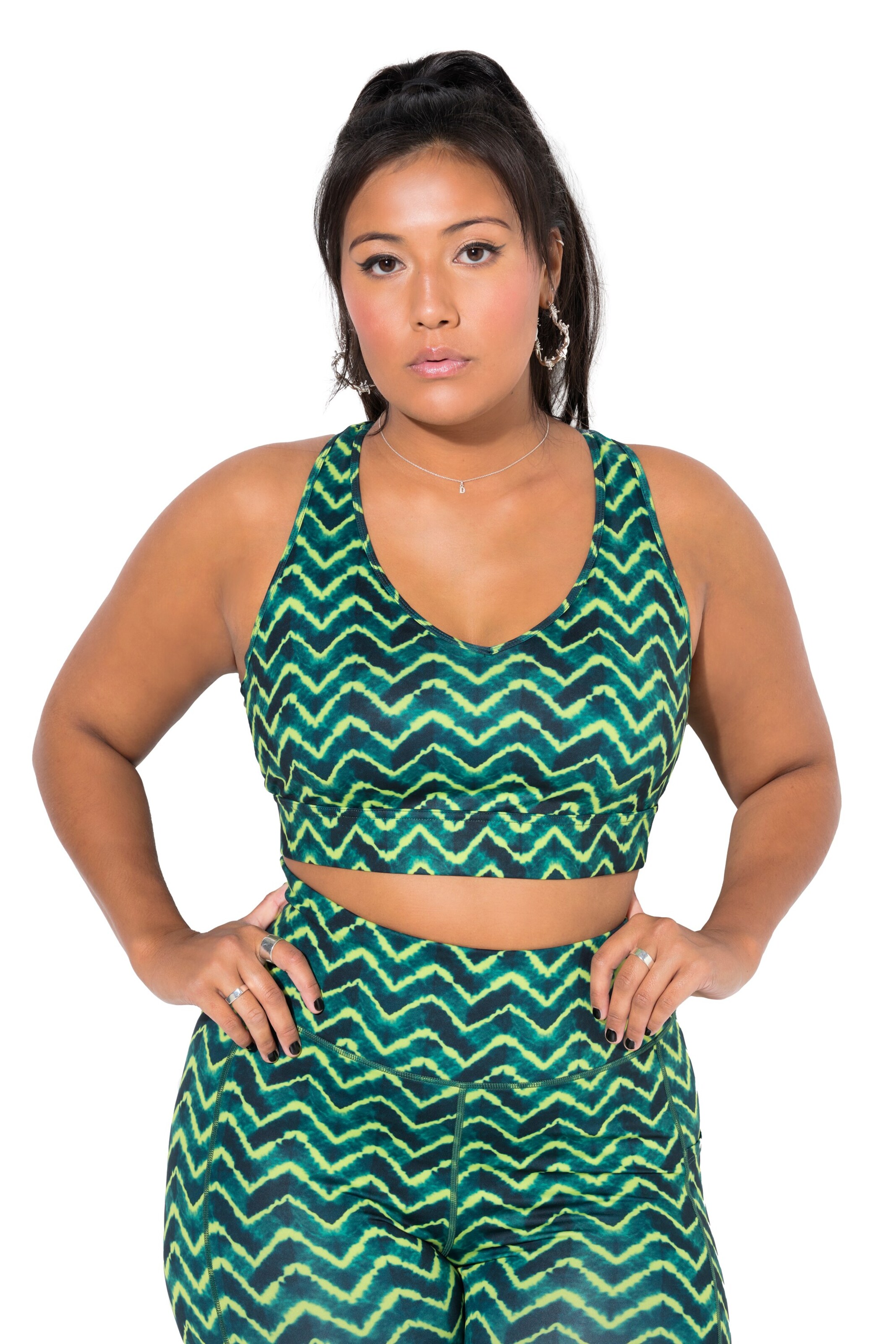 Studio Untold Bustier BH in Groen: voorkant