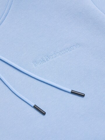 PEAK PERFORMANCE Sweatshirt in Blue