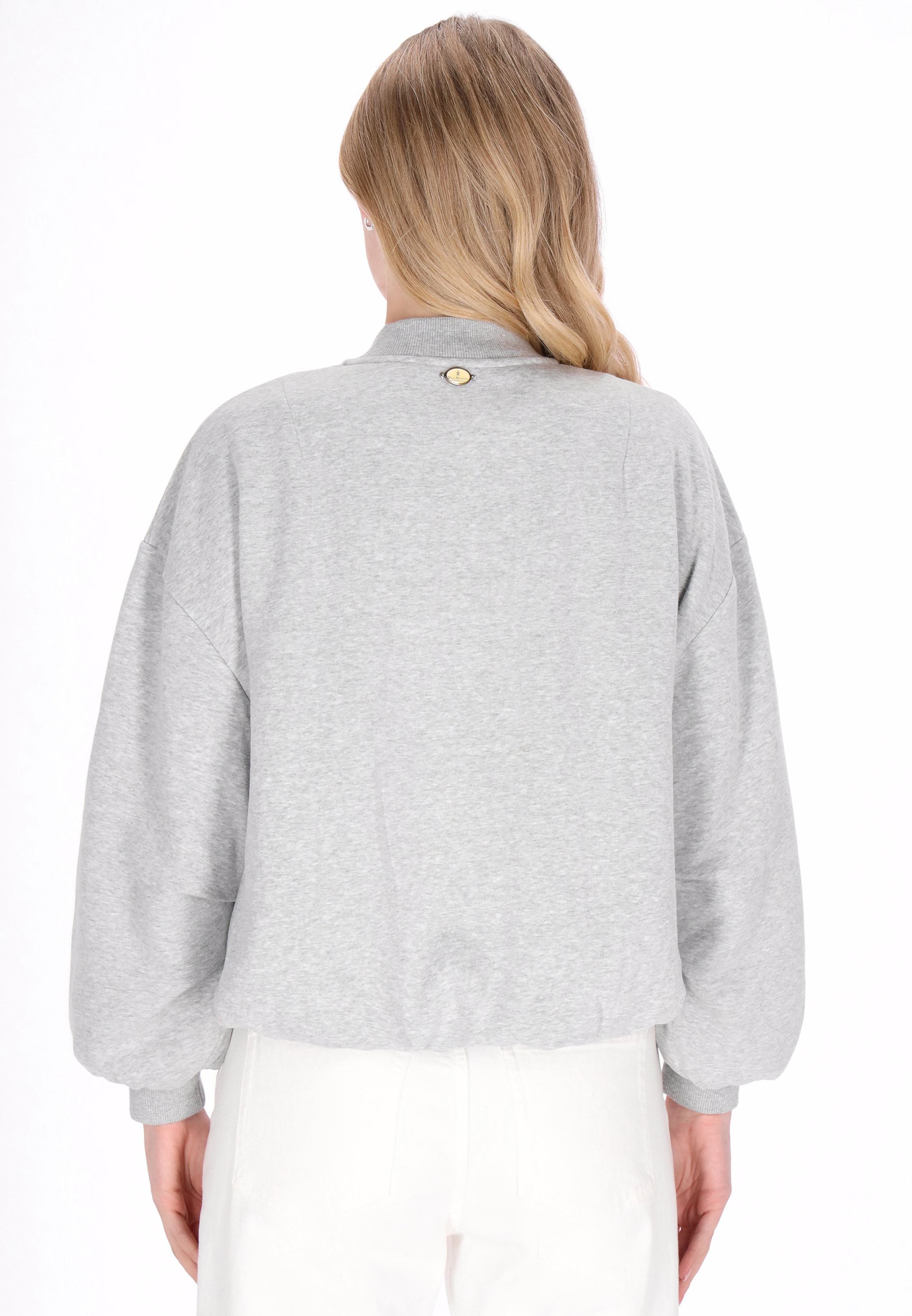 DreiMaster Vintage - Sudadera con cremallera en gris