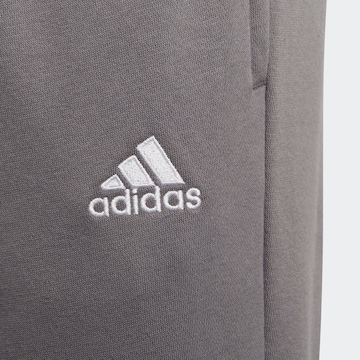 Tapered Pantaloni sportivi 'Entrada 22' di ADIDAS PERFORMANCE in grigio