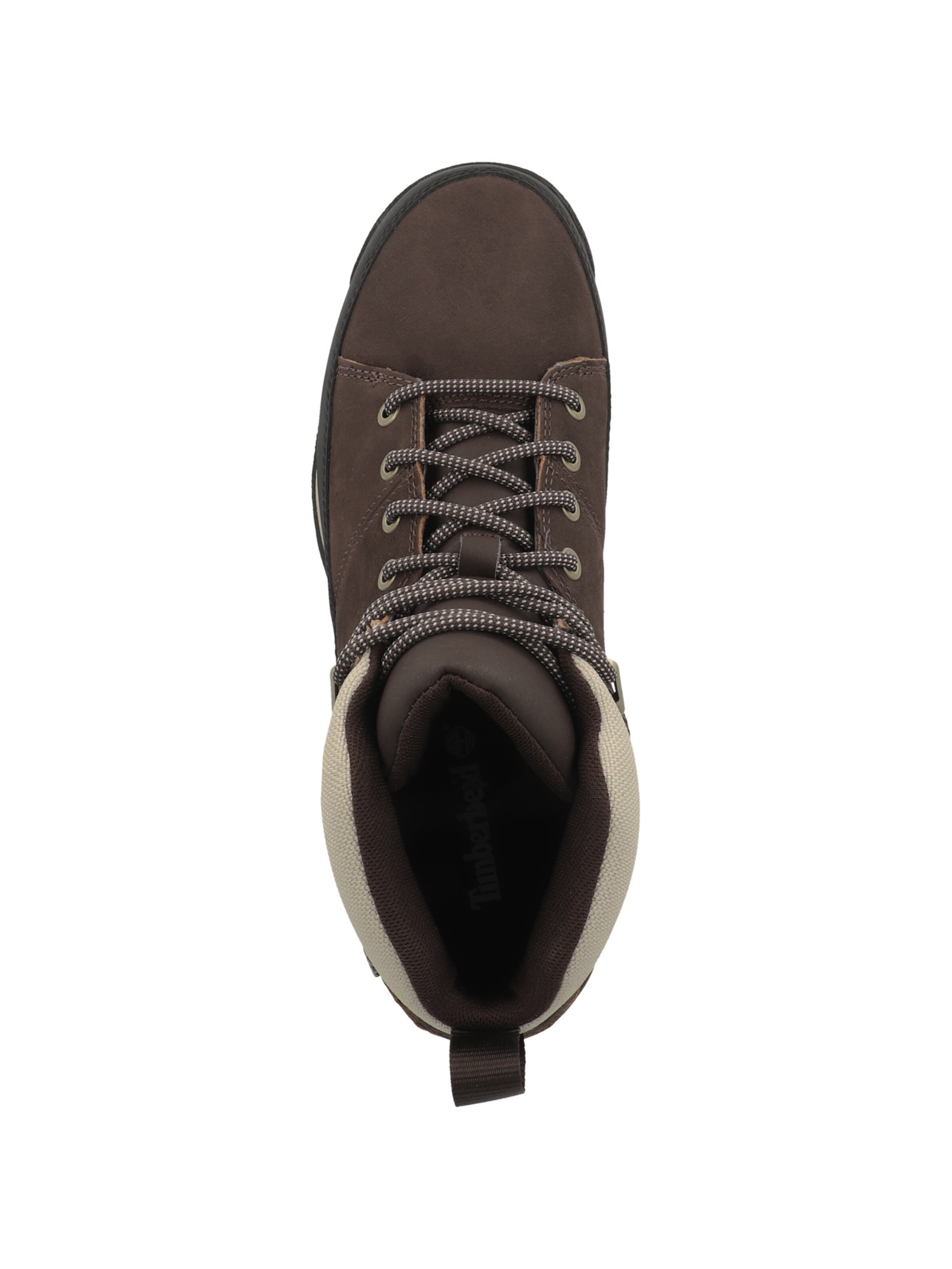 TIMBERLAND Lace-up boots 'Euro Rock Mid Hiker' in Brown