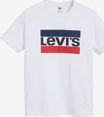 T-Shirt LEVI'S ® en blanc : devant