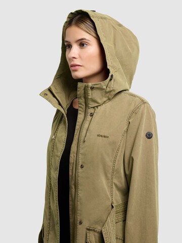 Parka mi-saison 'Prea' khujo en vert