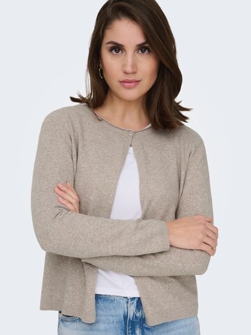 ONLY Gebreid vest 'ONLLOYAL' in Beige