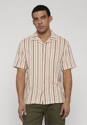 Coupe regular Chemise 'Amari' INDICODE JEANS en marron : devant