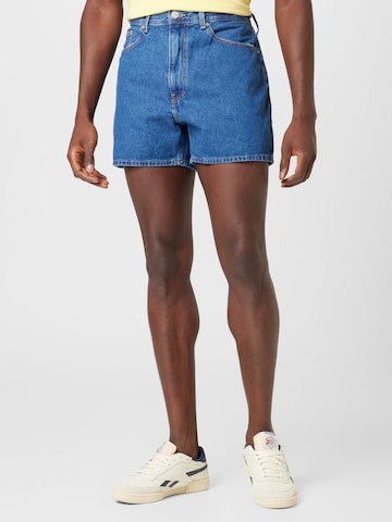 Tommy Jeans Regular Shorts in Blau: predná strana