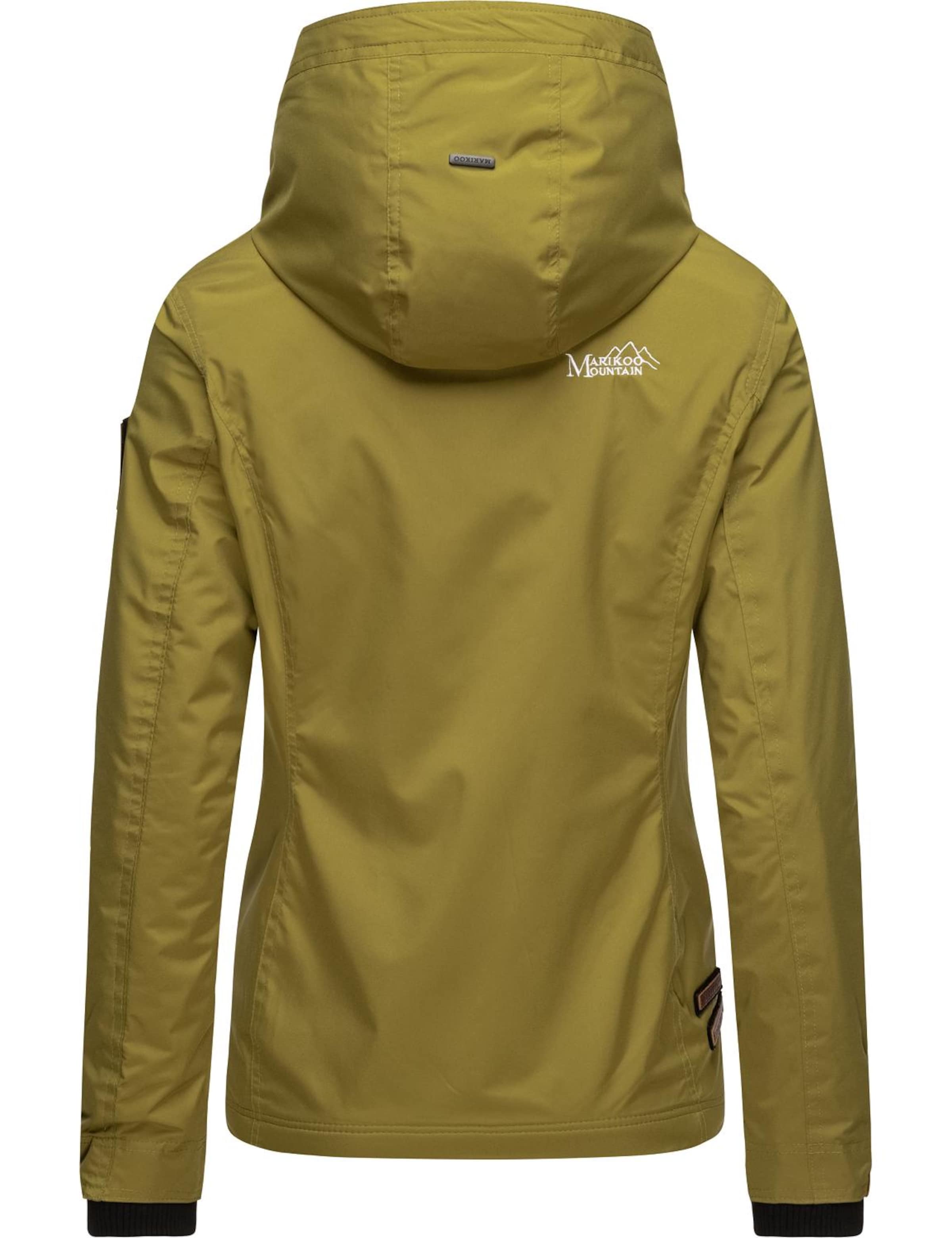 Geacă funcțională 'Erdbeere' de la MARIKOO pe verde