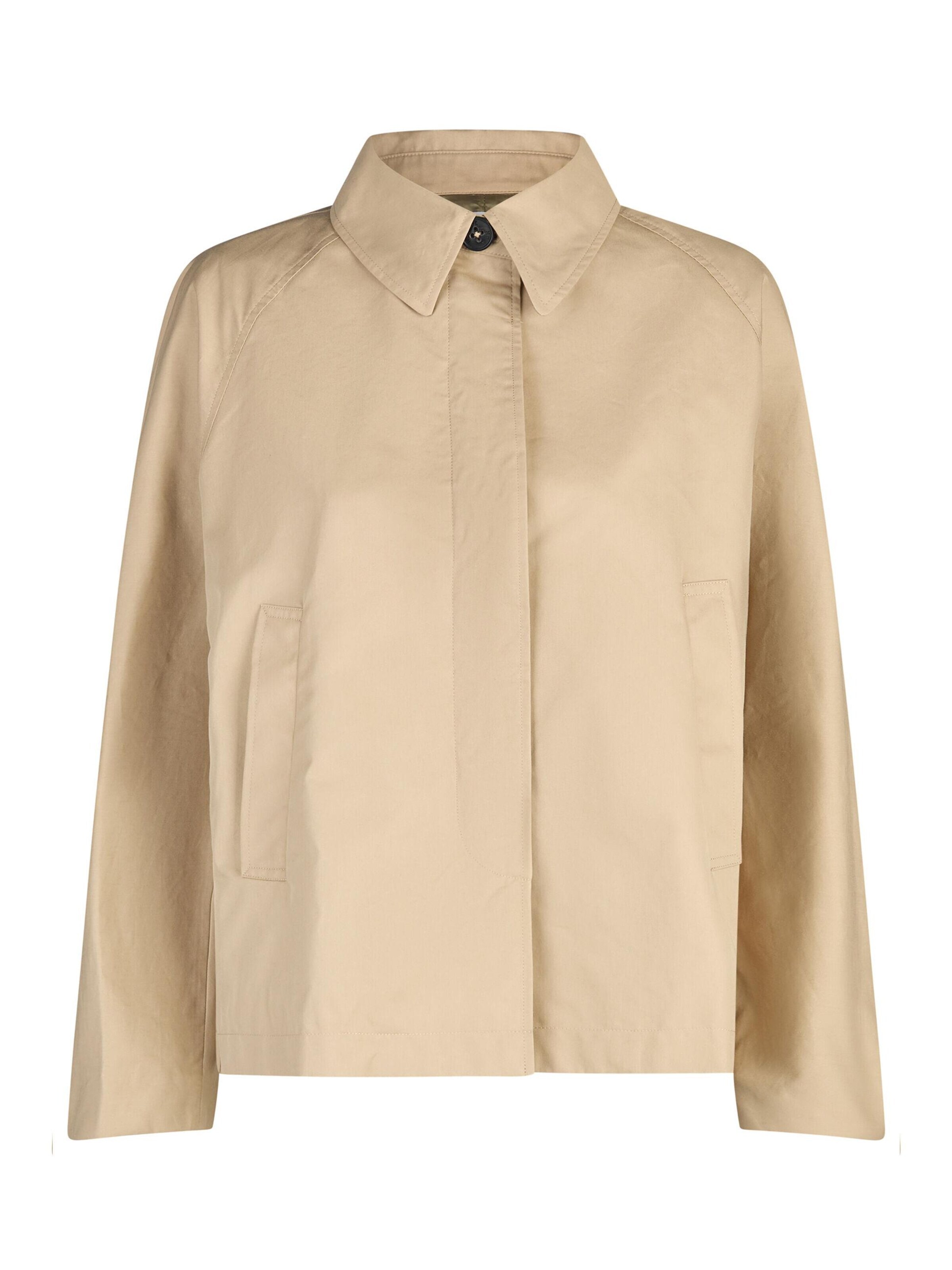 BLONDE No. 8 Tussenjas 'BEEKE' in Beige: voorkant
