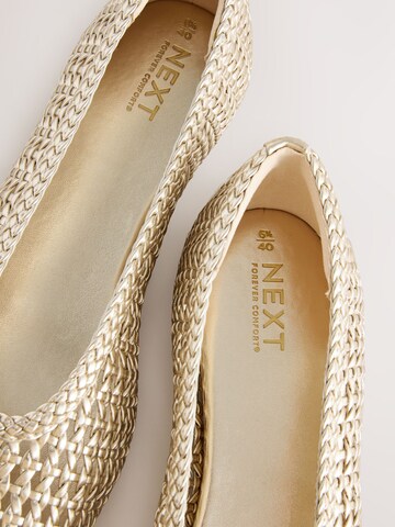 Next Ballerina 'Forever Comfort' in Gold