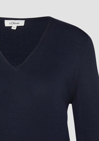 s.Oliver Sweater in Blue