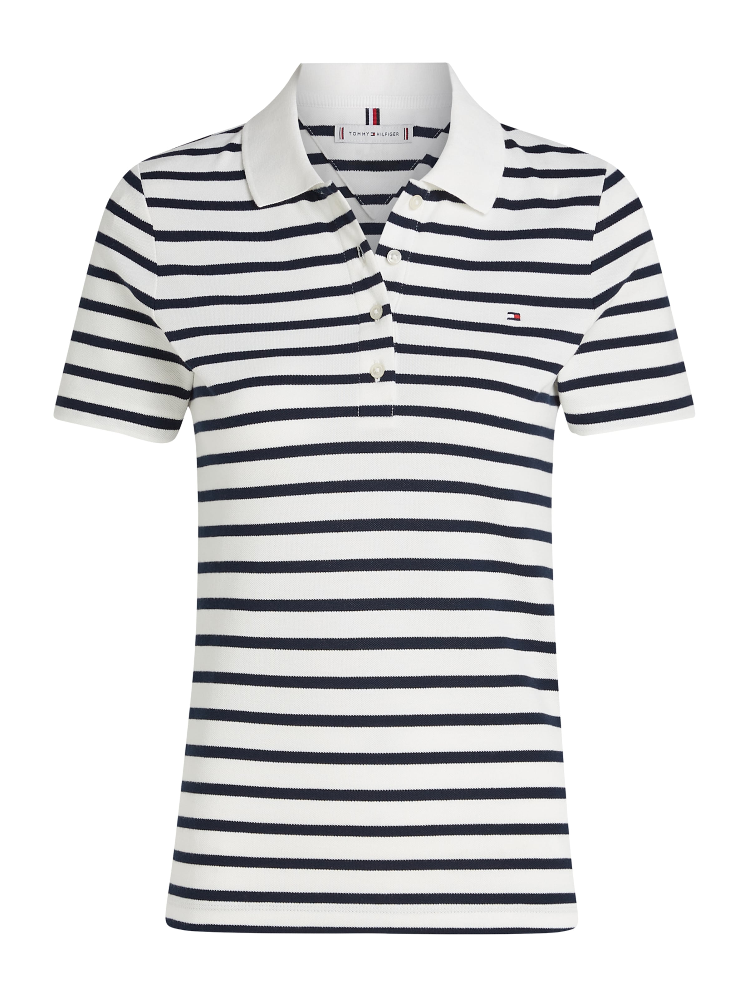 TOMMY HILFIGER Poloshirt '1985' in navy / weiß, Produktansicht