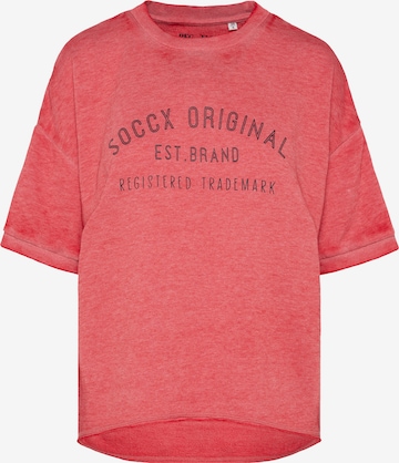 Soccx Sweatshirt in Rot: predná strana