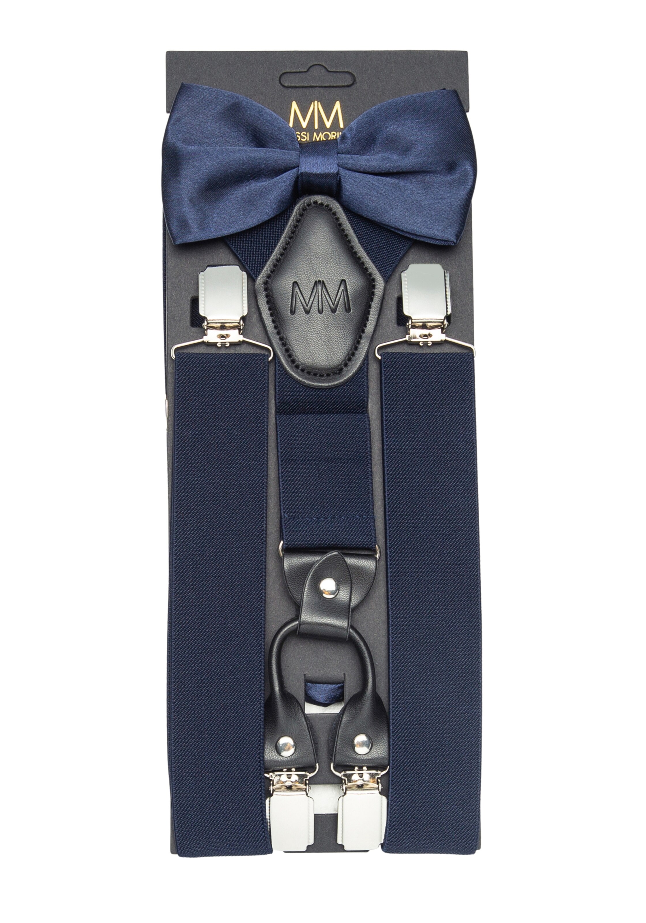 Massi Morino Suspenders in Blue