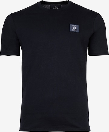 T-Shirt ARMANI EXCHANGE en bleu : devant