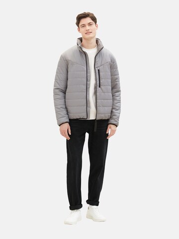 TOM TAILOR DENIM Between-season jacket in Grey