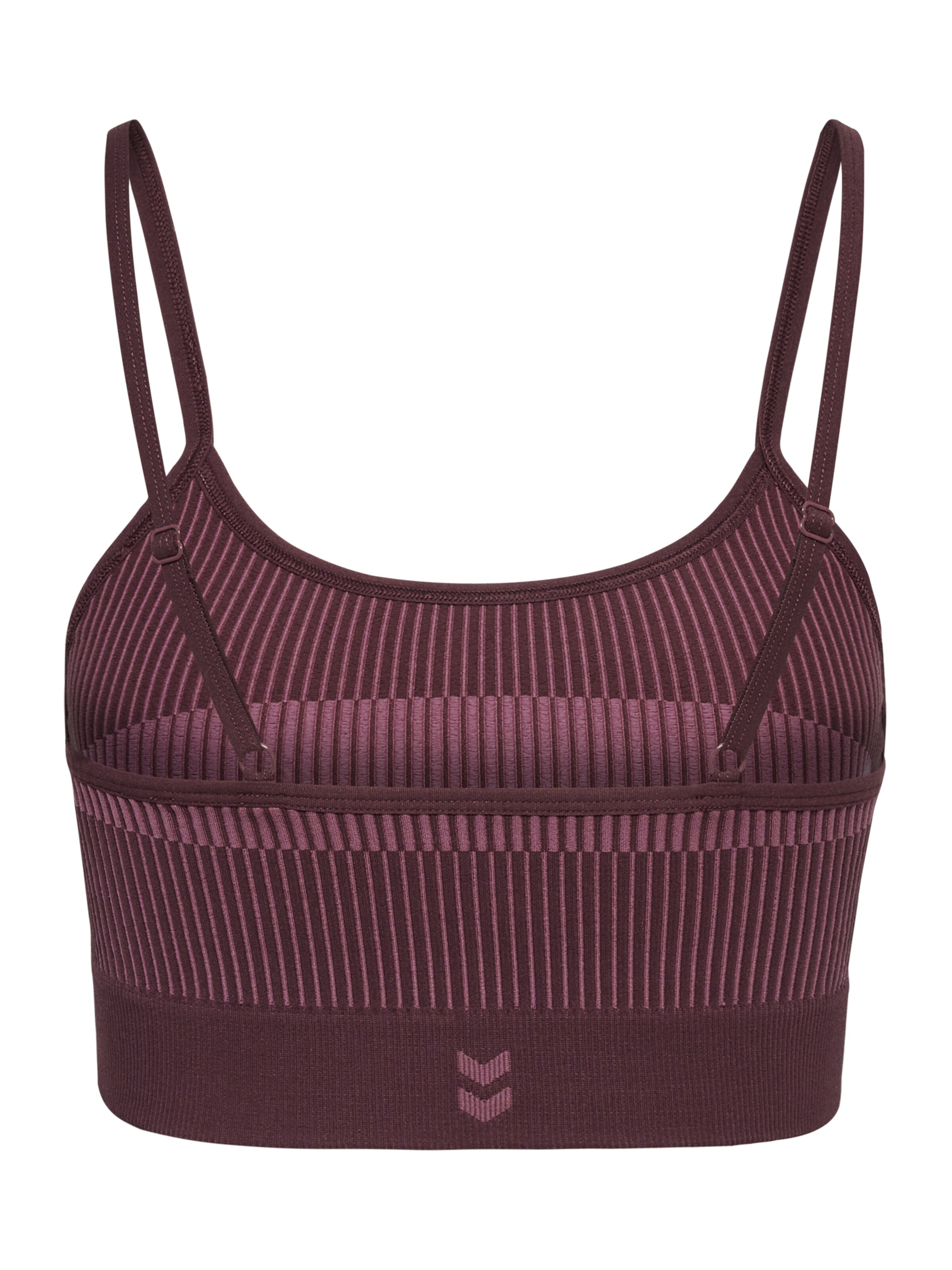 Hummel Bustier Sports-BH i brun