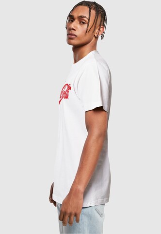 Merchcode Shirt 'Coca Cola' in White