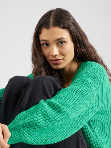 VERO MODA - Casaco de malha 'LEA' em verde