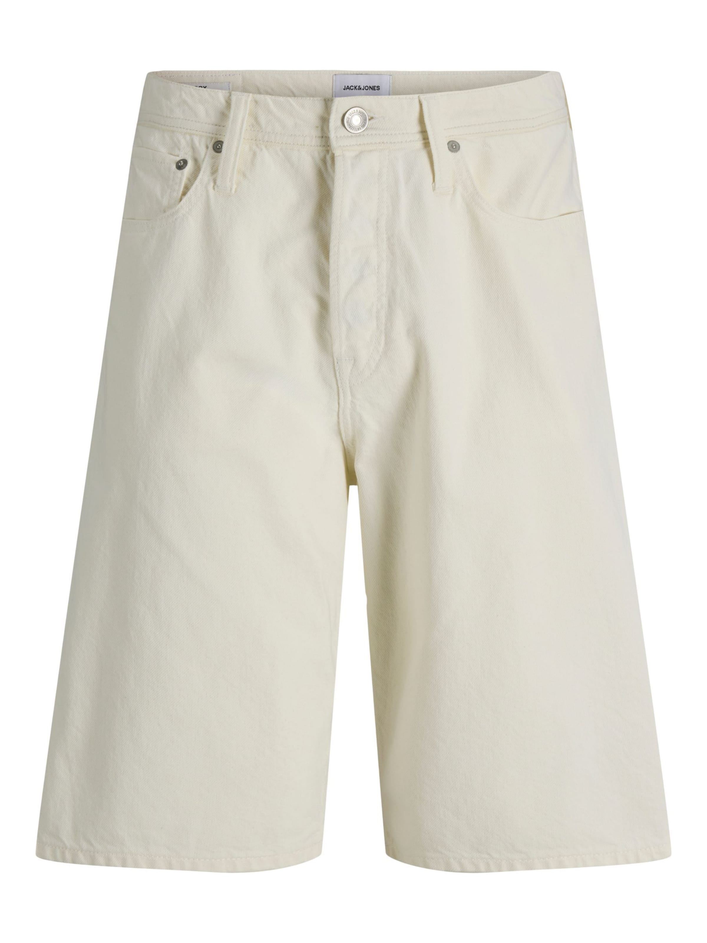 Baggy Jean JACK & JONES en blanc : devant