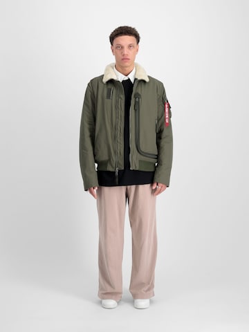 ALPHA INDUSTRIES Χειμερινό μπουφάν 'DA-3' σε πράσινο