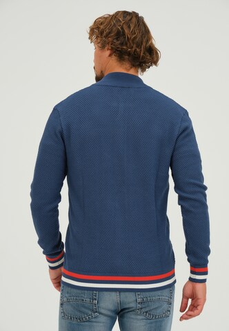 Giorgio di Mare Gebreid vest in Blauw