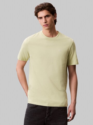 Calvin Klein Jeans Футболка в Бежевый: спереди