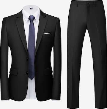 YOUTHUP Suit 'Versio' in Black: front