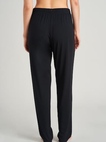 Pantalon de pyjama SCHIESSER en noir