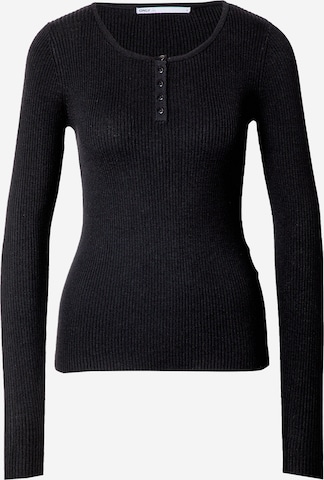 Only Tall Sweater 'JILL' in Black: front