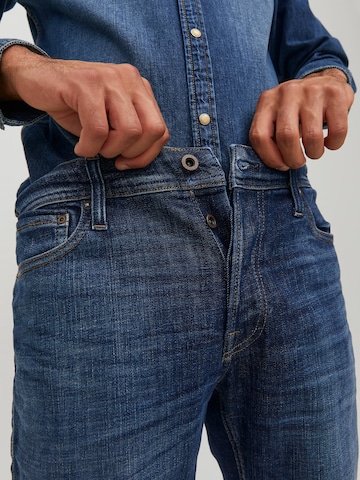 Regular Jeans 'Mike' de la JACK & JONES pe albastru