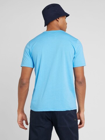 Hurley Functioneel shirt 'EVD HALFER' in Blauw